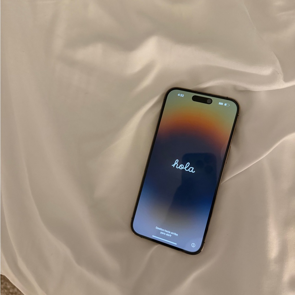 Apple Smartphone with Black Frame